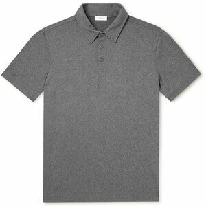 NWT Onia Men's Heather Gray Ultralite Everyday Polo size medium